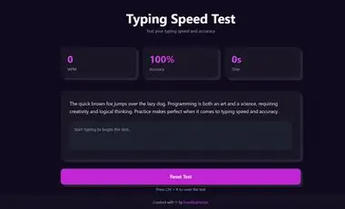 TypingTester